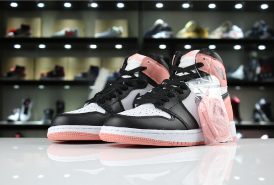 Women 2018 Air Jordan 1 High Rust Pink